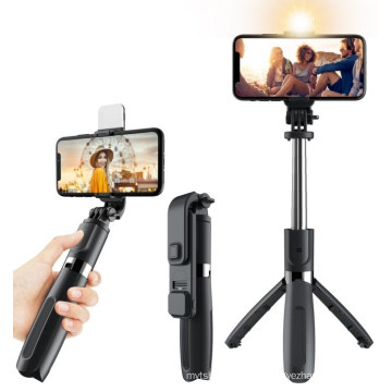 L02s LED Fill Light Tripod Bluetooth Selfie Stick for Phone Live